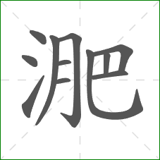 淝的笔顺 淝的笔顺