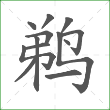 鹈的笔顺