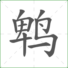 鹎的笔顺
