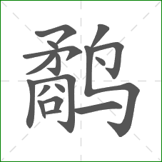 鹬的笔顺 鹬的笔顺